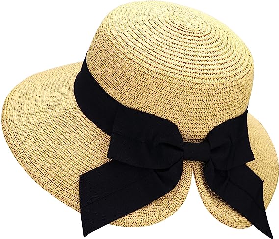 Sun Hats for Women UPF 50+ Women's Lightweight Foldable/Packable Beach Sun Hat